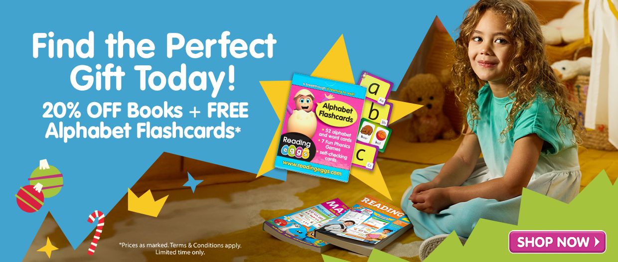 Find the Perfect Gift Today in the Reading Eggs Bookshop!