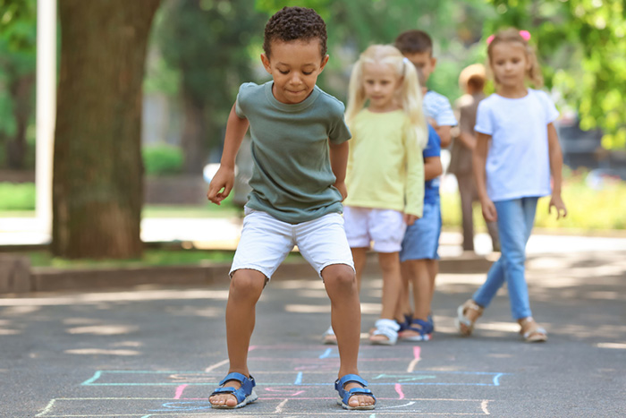 classroom math activities hopscotch